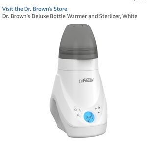 Dr. Brown's Deluxe Bottle Warmer and Sterilizer - White new in open box